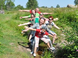 At the source of the Volga River