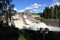 Finland, waterfall in Imatra