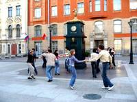 Street dances, St.Petersburg
