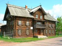 Vep's museum in Sheltozero village