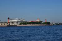 St.Petersbrurg - the cape of Vasilievsky Island