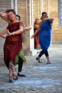 Local dancers