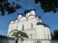 Suzdal - Cathedral of the Nativity inside the kremlin