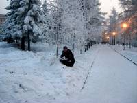 Siberian winter, Irkutsk
