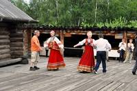 Open air museum in Irkutsk